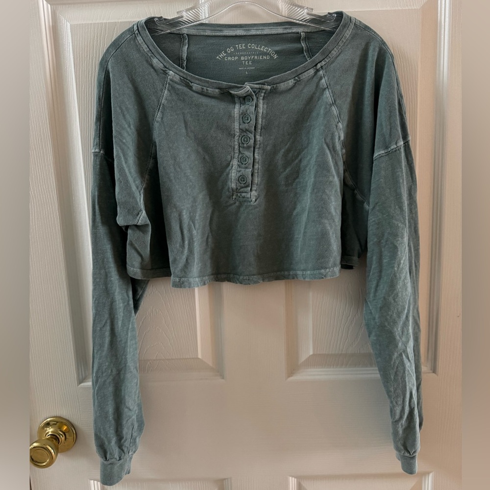 Aeropostale OG Tee Collection - Crop Boyfriend Tee